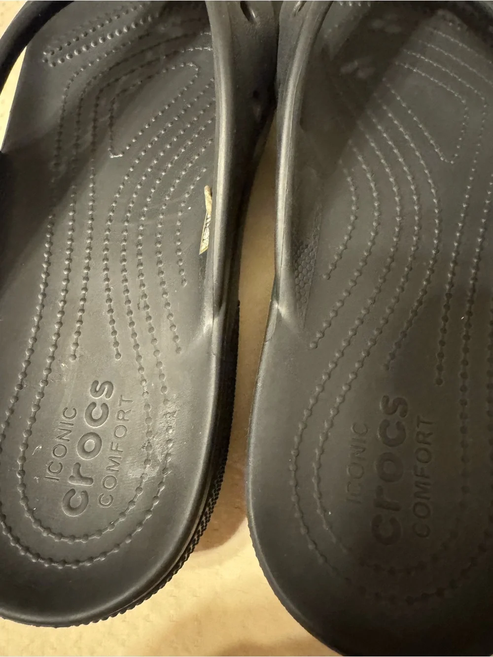 CROCS Men's Baya , Black Slip-On Flip Flop Sandals. For Beach, 🏖️ Bbq